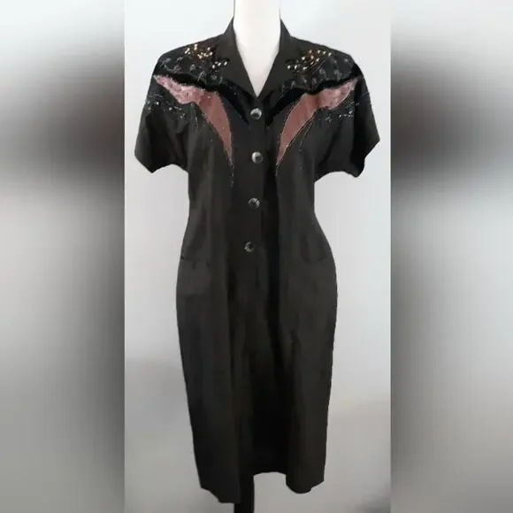 Vintage | Dresses | Vtg 9s Beaded Midi Dress | Poshmark Vintage | Dresses | Vtg 9s Beaded Midi Dress | Poshmark